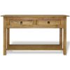 vidaXL Console Table Mexican Pine Corona Range 35.4"x13.6"x28.7"