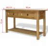 vidaXL Console Table Mexican Pine Corona Range 35.4"x13.6"x28.7"