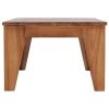 vidaXL Coffee Table 47.2"x23.6"x15.7" Solid Teak Wood